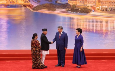  चीनका राष्ट्रपति सीद्वारा आयोजित स्वागत समारोहमा प्रधानमन्त्री ओली सहभागी [तस्बिरसहित] 